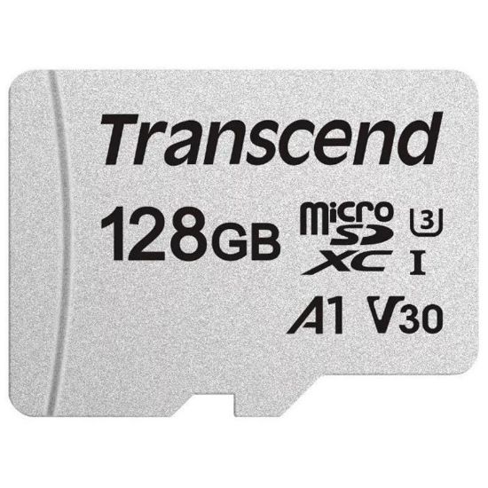  Зображення Карта пам'яті Transcend microSD 128GB C10 UHS-I R100/W40MB/s 